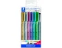 Staedtler Set de 6 Rotuladores Metálicos Surtidos y 1 Rotulador Pigment Liner 308 C2-9