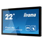 iiyama ProLite TF2234MC-B7AGB Monitor Táctil de 21.5 Pulgadas Full HD (54.6 cm) IPS, 1920x1080, 10 Puntos Táctiles, Pantalla Plana, HDMI, DisplayPort, Negro