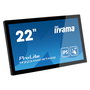 iiyama ProLite TF2234MC-B7AGB Monitor Táctil de 21.5 Pulgadas Full HD (54.6 cm) IPS, 1920x1080, 10 Puntos Táctiles, Pantalla Plana, HDMI, DisplayPort, Negro
