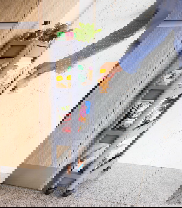 Inde Carrito Multiusos Extensible 4 Cestos 37,6 cm x 15,5 cm x 24,5 cm (4 Unidades)