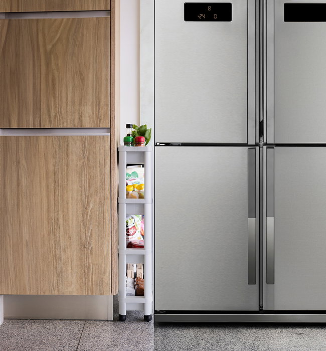 Inde Carrito Multiusos Extensible 4 Cestos 37,6 cm x 15,5 cm x 24,5 cm (4 Unidades)