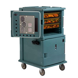 CAMBRO - UPCH16002-110 - Carro isotérmico GN con puertas calefactadas - 73 x 84,7 x 137,5 cm - Azul pizarra