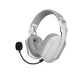Mars Gaming MHW-PRO Auriculares Gaming Inalámbricos ARGB Blanco