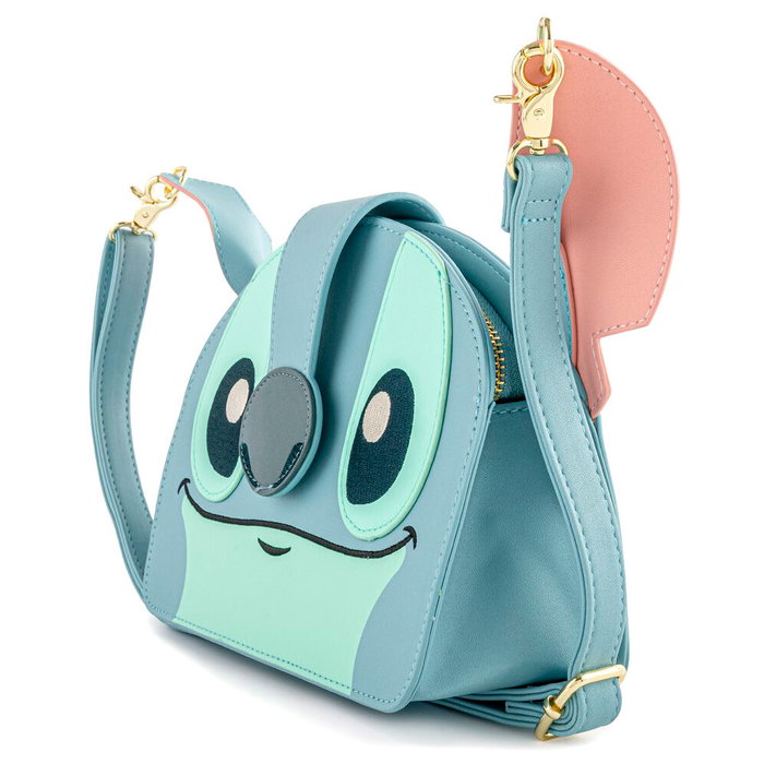 Loungefly Bolso Bandolera Stitch Disney 24,13x6,35x17,07cm Loungefly Bolso Bandolera Stitch Disney 24,13x6,35x17,07cm