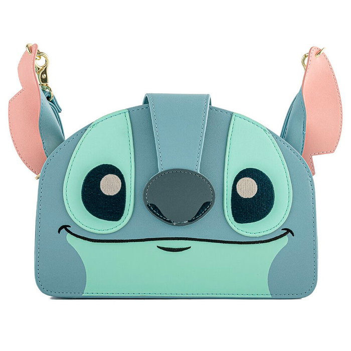 Loungefly Bolso Bandolera Stitch Disney 24,13x6,35x17,07cm Loungefly Bolso Bandolera Stitch Disney 24,13x6,35x17,07cm