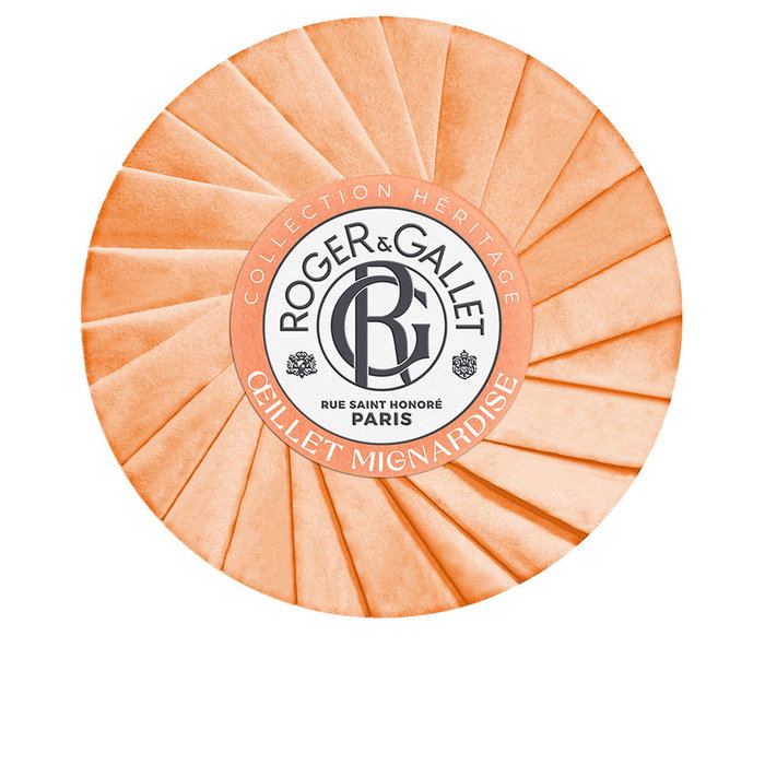 Roger & Gallet Œillet Mignardise - Jabón de Baño Perfumado de Bienestar, Creación Floral para Piel Aterciopelada, 100 g Roger & Gallet Œillet Mignardise - Jabón de Baño Perfumado de Bienestar, Creación Floral para Piel Aterciopelada, 100 g