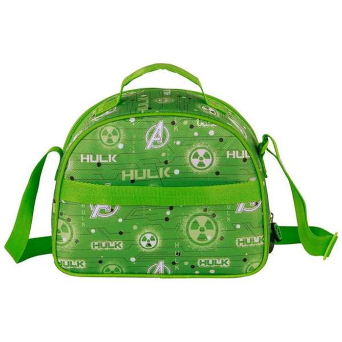 Karactermania Bolsa Portamerienda 3D Hulk Rage Verde