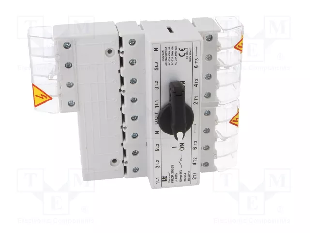 SPAMEL Interruptor Generador de Red 63A 3 Posiciones I-0-II SPAMEL Interruptor Generador de Red 63A 3 Posiciones I-0-II