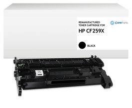 CoreParts Tóner Láser Negro Reciclado con Chip para HP LaserJet