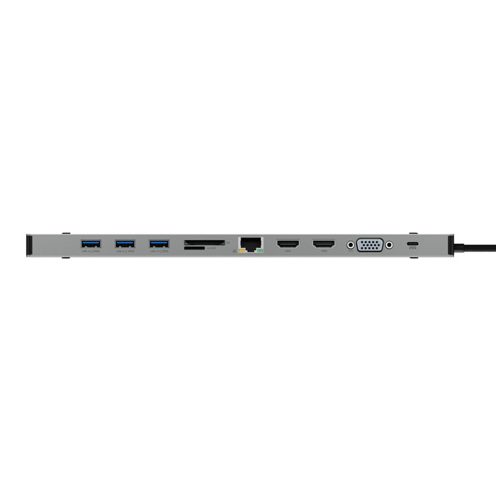 ICY BOX IB-DK2106a-CPD Docking Station 11-en-1 USB-C 100W ICY BOX IB-DK2106a-CPD Docking Station 11-en-1 USB-C 100W