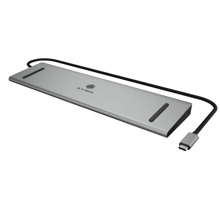 ICY BOX IB-DK2106a-CPD Docking Station 11-en-1 USB-C 100W ICY BOX IB-DK2106a-CPD Docking Station 11-en-1 USB-C 100W