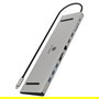 ICY BOX IB-DK2106a-CPD Docking Station USB-C 11-en-1 PD 100W con Múltiples Puertos HDMI, Ethernet y Lector de Tarjetas SD/MicroSD