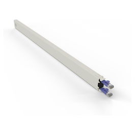 PATCHBOX Kupferkassette 30RU (1.8 m), Cat. 6a U/FTP PoE Patchbox.one, violeta