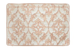 DKD Home Decor Funda Cojin Tradicional Beige Algodon Poliester 1 x 40 x 60 cm
