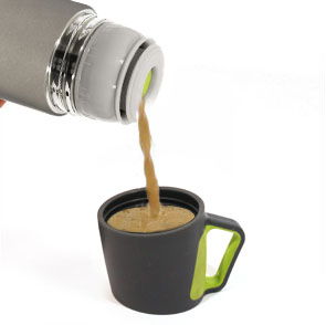 Thermosport Termo Inox Mate 350 ml Con Taza (8 Unidades)