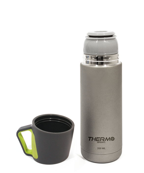 Thermosport Termo Inox Mate 350 ml Con Taza (8 Unidades)