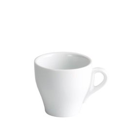 Costa Verde Taza Roma Cónica de Porcelana, Vajilla, 31 cl / 310 ml (Set de 6)
