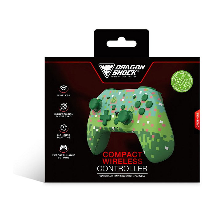 Mando Gaming DragonShock POPTOP COMPACT Verde Nintendo Switch