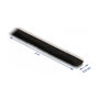 DeLOCK Tira de Cepillo Autoadhesiva 5 mm - 5 m, Negro
