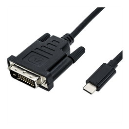 ROLINE Adaptador USB Tipo C a DVI-D 11045831, 2 m