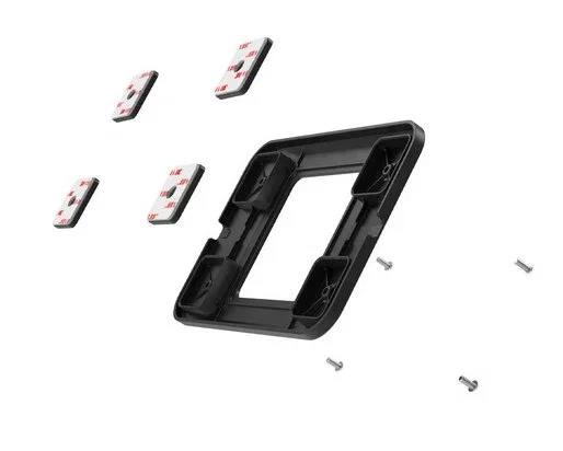 Compulocks TCDP04SMP01B Accesorio para Monitor con Montaje VESA 100x100 mm y Gestión de Cables, Negro