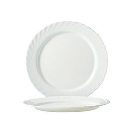 ARC TRIANON Plato Llano 19.5 cm - Vajilla de Opal (Set de 12)