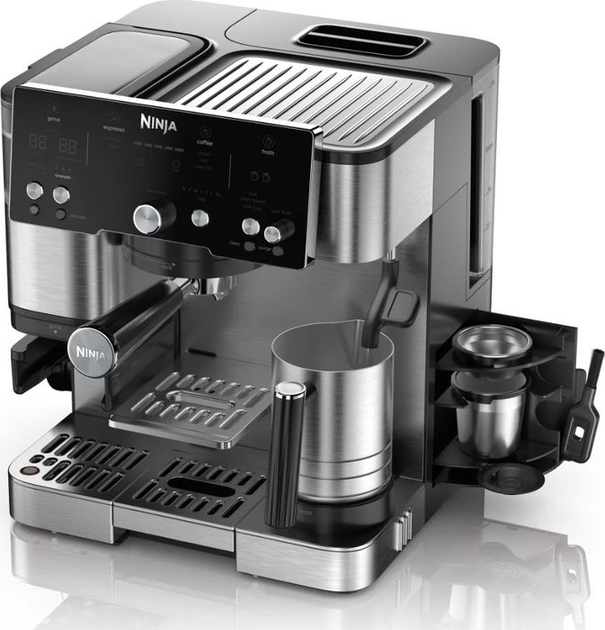 Ninja Luxe Café Essential ES501EU Negro y Acero inoxidable Ninja Luxe Café Essential ES501EU Negro y Acero inoxidable