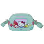Hello Kitty Bolso Bowling Lite Vide 14x23x9 cm - Bolso bandolera pequeño, PVC, turquesa, ajustable