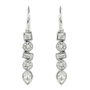 Adore Brilliance Pendientes con Cristales Swarovski Gris