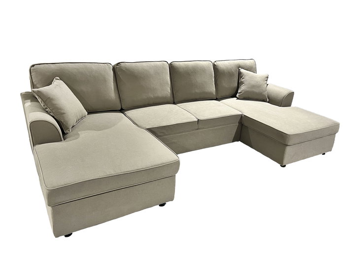 DKD Home Decor Sofá Cama Moderno Arena 154 x 92 x 298 cm