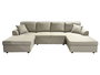 DKD Home Decor Sofá Cama Moderno Arena 154 x 92 x 298 cm