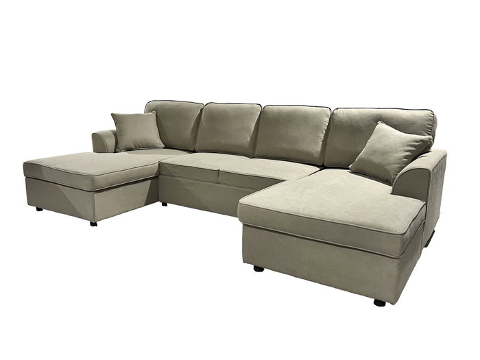 DKD Home Decor Sofá Cama Moderno Arena 154 x 92 x 298 cm