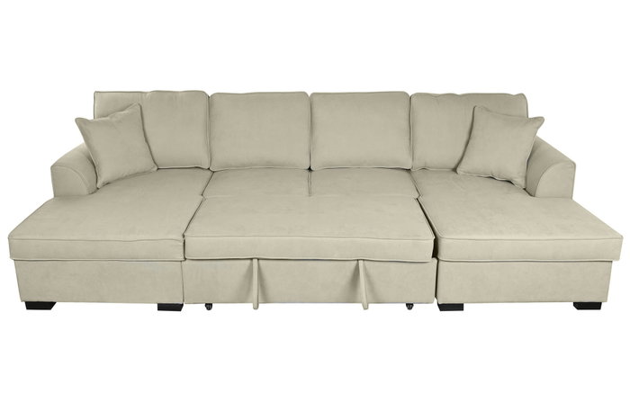 DKD Home Decor Sofá Cama Moderno Arena 154 x 92 x 298 cm