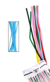 Limpia Pipas Varilla Azul 30 Cms. Bolsa De 40 (Set de 12)