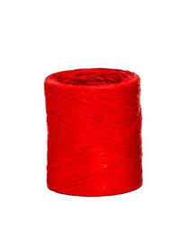 Rafia Cinta De 4 Mm Rollo De 200 M Rojo