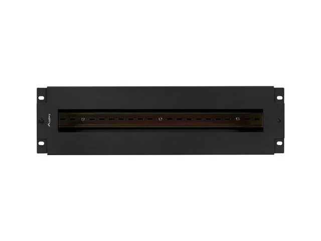 Lanberg AK-VDP103-B Panel de distribución de tensión 19'' 3U con rail DIN TS-35 Negro Lanberg AK-VDP103-B Panel de distribución de tensión 19'' 3U con rail DIN TS-35 Negro