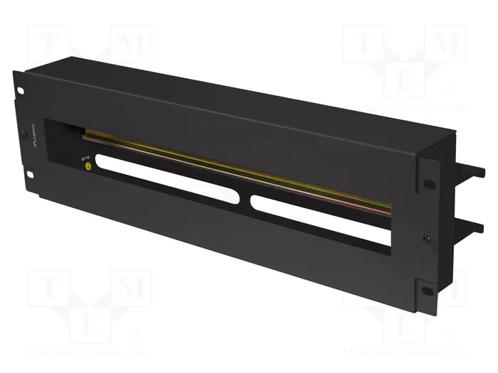 Lanberg AK-VDP103-B Panel de distribución de tensión 3U 19 Pulgadas con riel DIN TS-35 Negro Lanberg AK-VDP103-B Panel de distribución de tensión 3U 19 Pulgadas con riel DIN TS-35 Negro