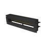 Lanberg AK-VDP103-B Panel de distribución de tensión 19'' 3U con rail DIN TS-35 Negro