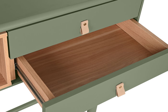 DKD Home Decor Consola Urban Verde 120 x 35 x 90 cm