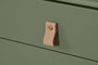 DKD Home Decor Consola Urban Verde 120 x 35 x 90 cm