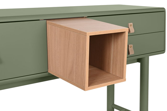 DKD Home Decor Consola Urban Verde 120 x 35 x 90 cm