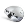 Met Codatronca Casco Aerodinámico Contrarreloj Unisexo M (56-58 cm) con Pantalla y Funda Incluidas