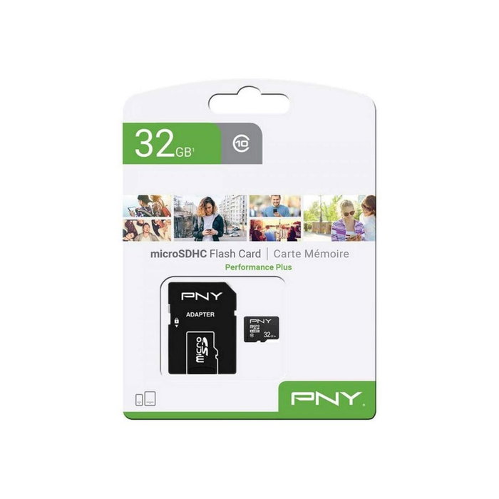 PNY Performance Plus MicroSDXC 128 GB Clase 10 Negro