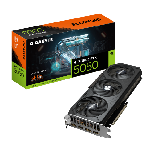Gigabyte GeForce RTX 5050 Gaming OC 8G GDDR6 Gigabyte GeForce RTX 5050 Gaming OC 8G GDDR6