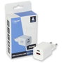 ALLNET Cargador de red GaN 45W con USB-C PD y USB-A QC, Enchufe EU