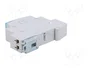 HAGER Interruptor de botón biestable 230VAC 16A para raíl DIN