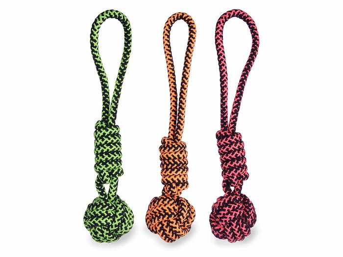 Mascow Mordedor Dos Bolas Surtidos Colores 8 cm x 35 cm x 8 cm (Set de 24) Mascow Mordedor Dos Bolas Surtidos Colores 8 cm x 35 cm x 8 cm (Set de 24)