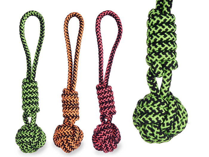Mascow Mordedor Dos Bolas Surtidos Colores 8 cm x 35 cm x 8 cm (Set de 24) Mascow Mordedor Dos Bolas Surtidos Colores 8 cm x 35 cm x 8 cm (Set de 24)