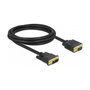 DeLOCK Cable Adaptador DVI 12+5 Macho a VGA Macho 2 m