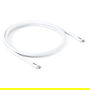 Club 3D Cable USB-C Lifestyle PD 240W 20Gbps 2 Metros Blanco Acero Inoxidable